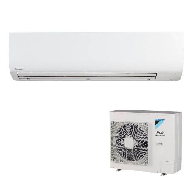Daikin Sky Air ALPHA Series Wall Mounted FAA100B+RZAG100NV1 1Phase 34000 Btu/h
