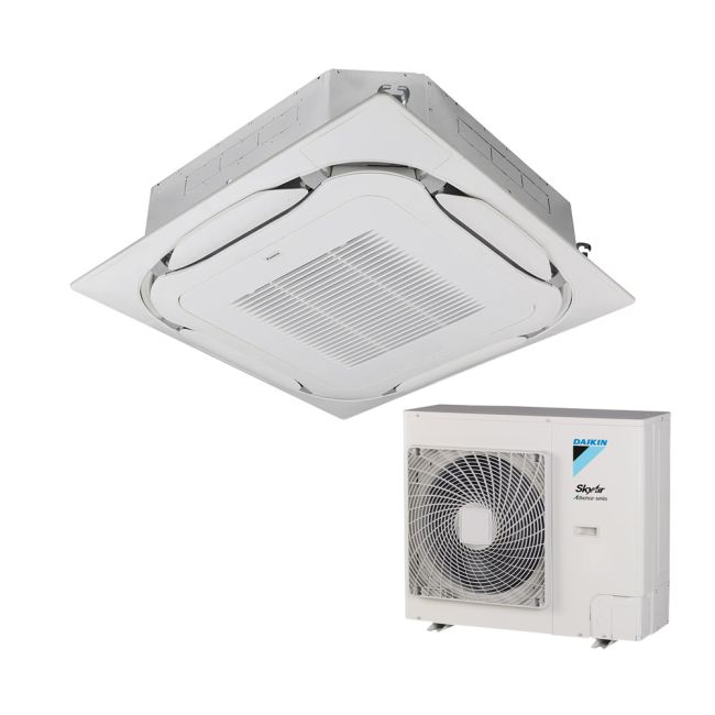 Daikin Sky Air ALPHA Series Round flow cassette FCAG100B+RZAG100NV1 1Phase 34000 Btu/h