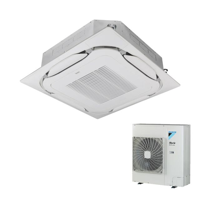 Daikin Sky Air Active-series Round flow cassette FCAG100B+AZAS100MY 3Phase 34000 Btu/h