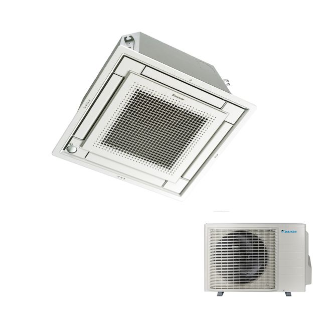Daikin Sky Air series fully flat cassette FFA35A9+RXM35A9 1Phase 12000 Btu/h