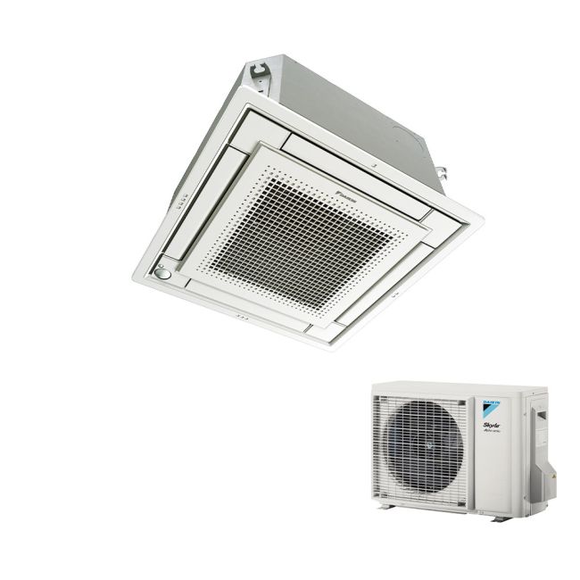 Daikin Ceiling Cassette FFA50A9+RZAG50A Sky Air series fully flat