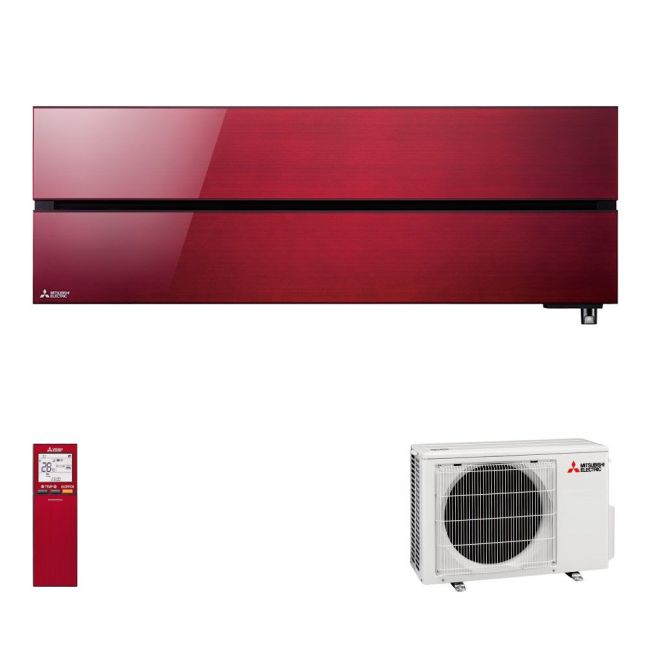 Mitsubishi Electric Kirigamine Style Ruby Red MSZ-LN25VG2R+MUZ-LN25VG2 9000 Btu/h Inverter Wi-Fi