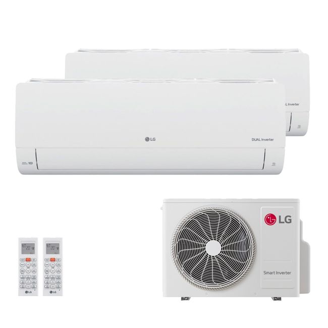 LG Multisplit MU3R19 + DUALCOOL EZ09CY + EZ09CY