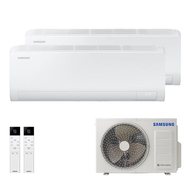 Samsung Multisplit AJ040TXJ2KG + CEBU S2 AR50F12C1 + AR50F09C1